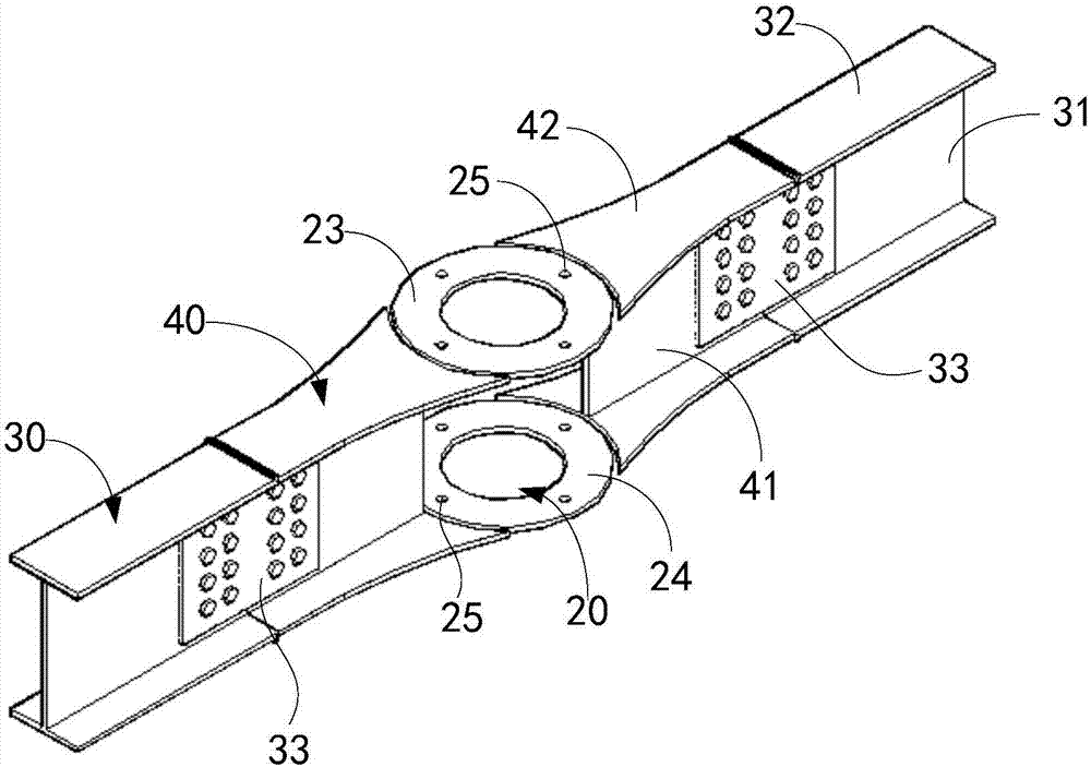 Inner Ring Steel Tube Recycled Block Concrete Assembly Structure