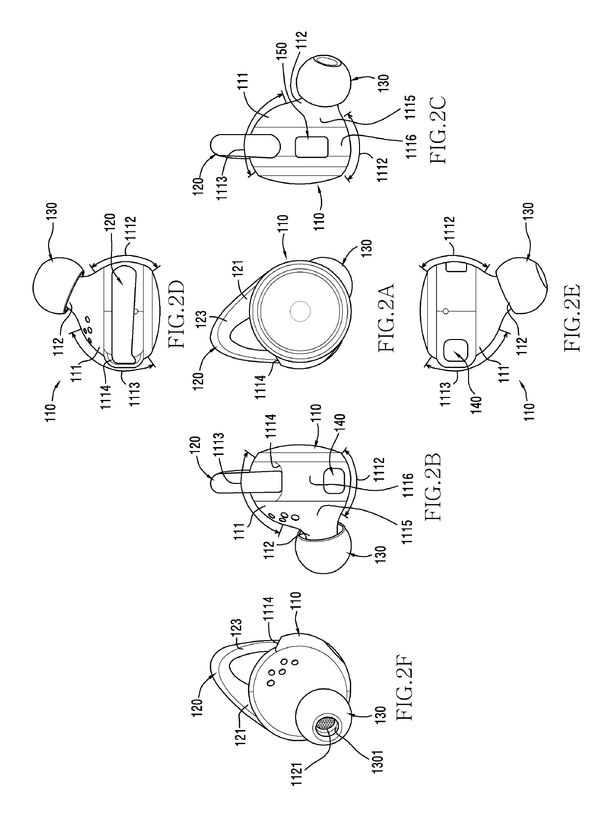 Ear wearable device