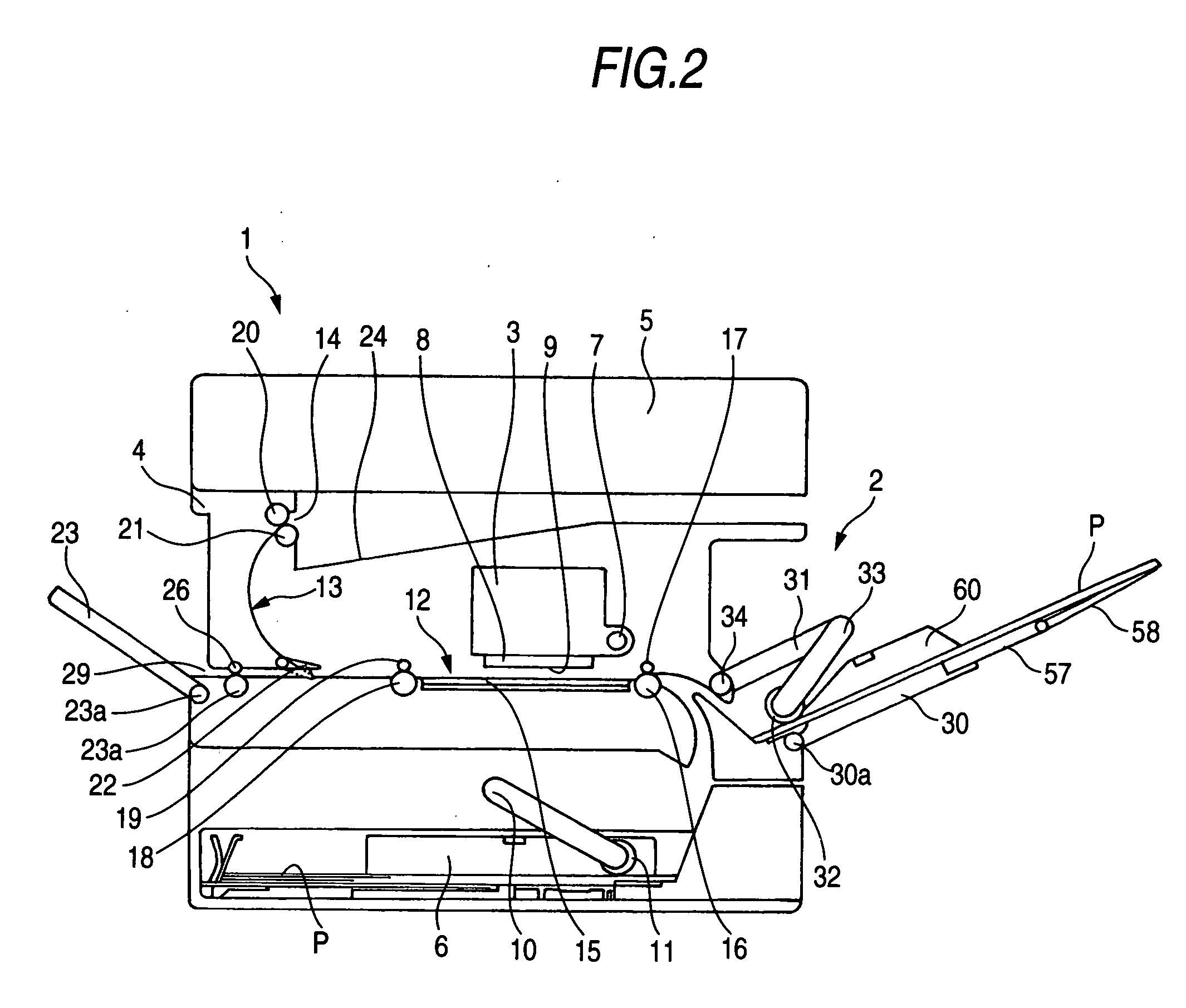 Recording medium feed apparatus