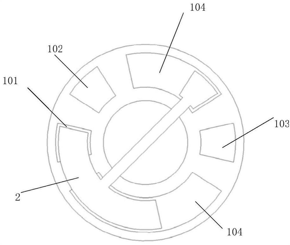 Magic cube, surface rotation sensor and axis structure thereof