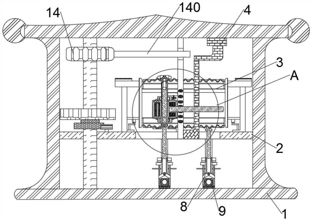 Sampling equipment for contaminated soil regeneration