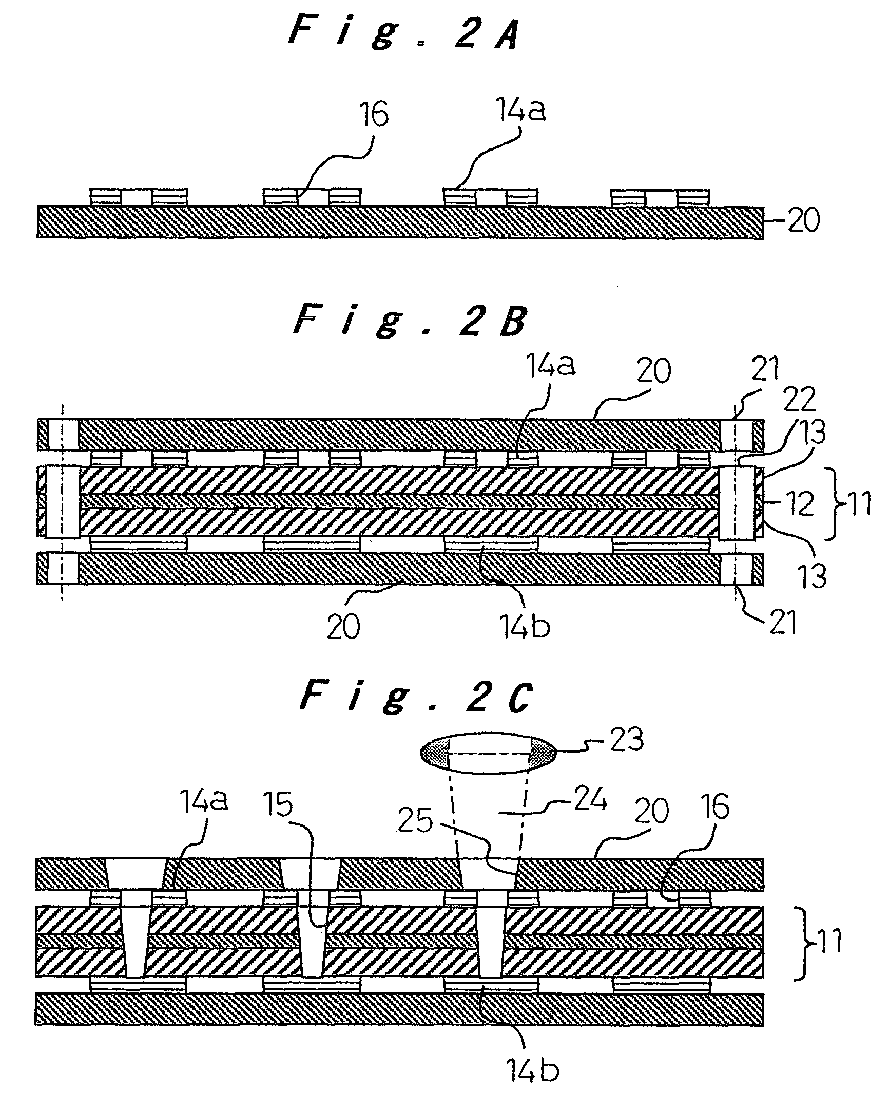 Multilayer circuit board and manufacturing method thereof