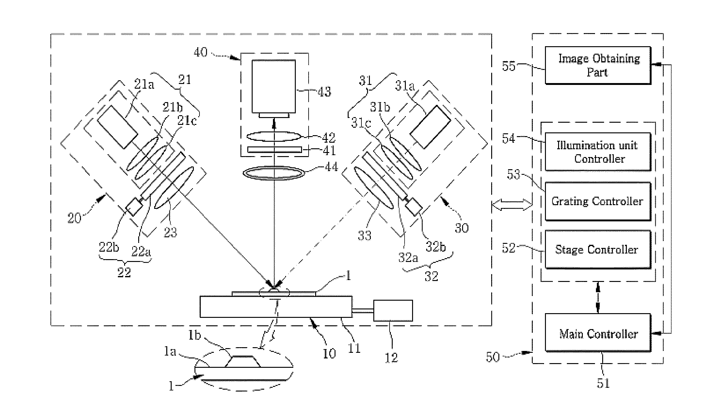 Apparatus and method for measuring three-dimensional shape by using multi-wavelength