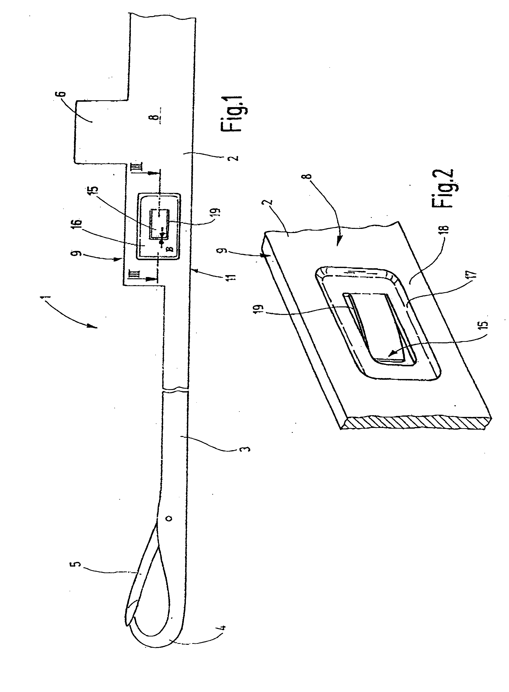 System component having a braking spring