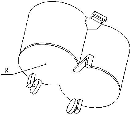 Automatic paying-off device for power wiring operation