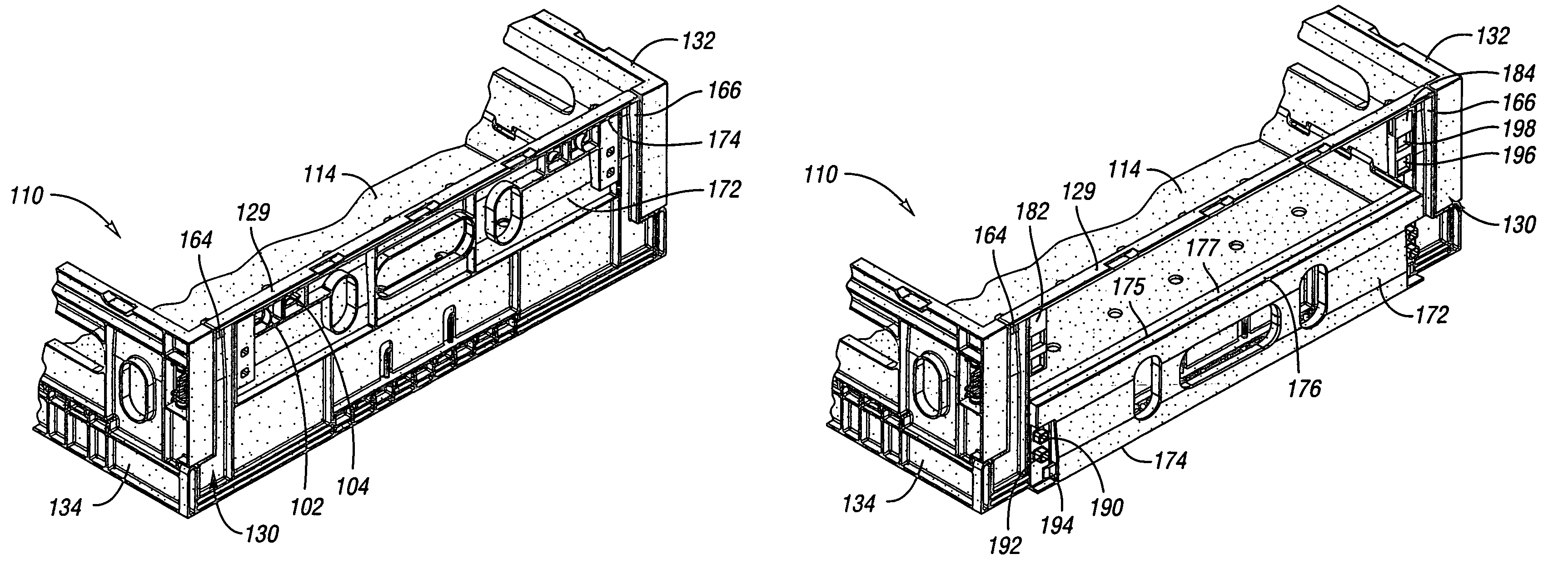 Collapsible merchandising container