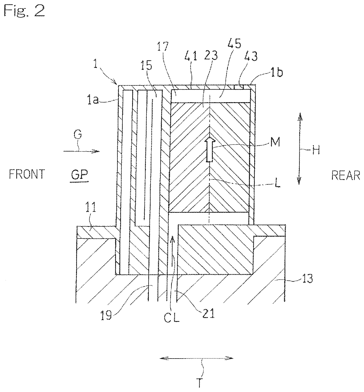 Cooling structure for turbine airfoil