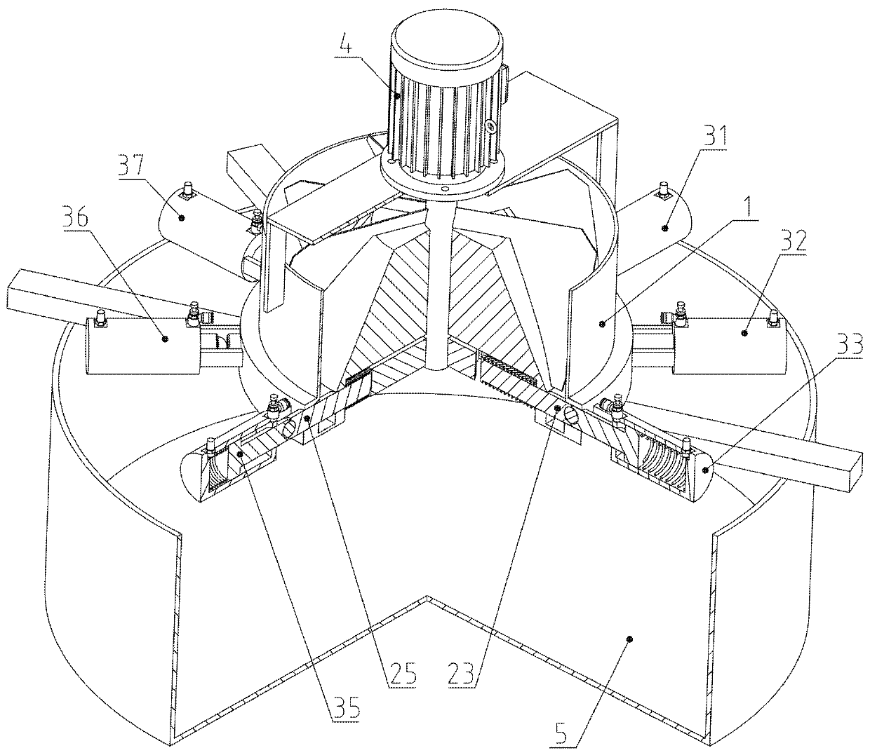 Continuous automatic production equipment for spherical balls