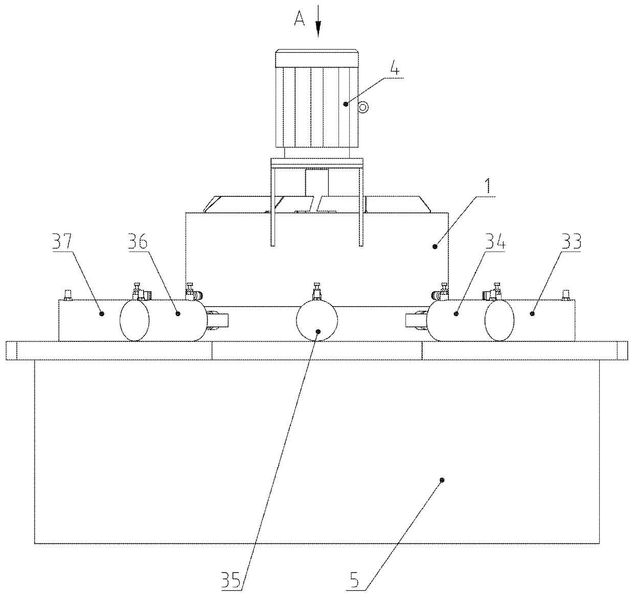 Continuous automatic production equipment for spherical balls