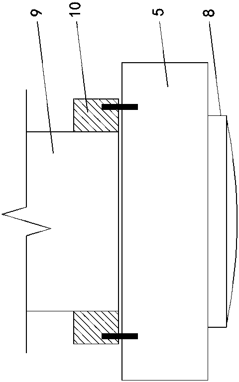 Assembled local curved space and repeated rubbing swinging type shock insulation system