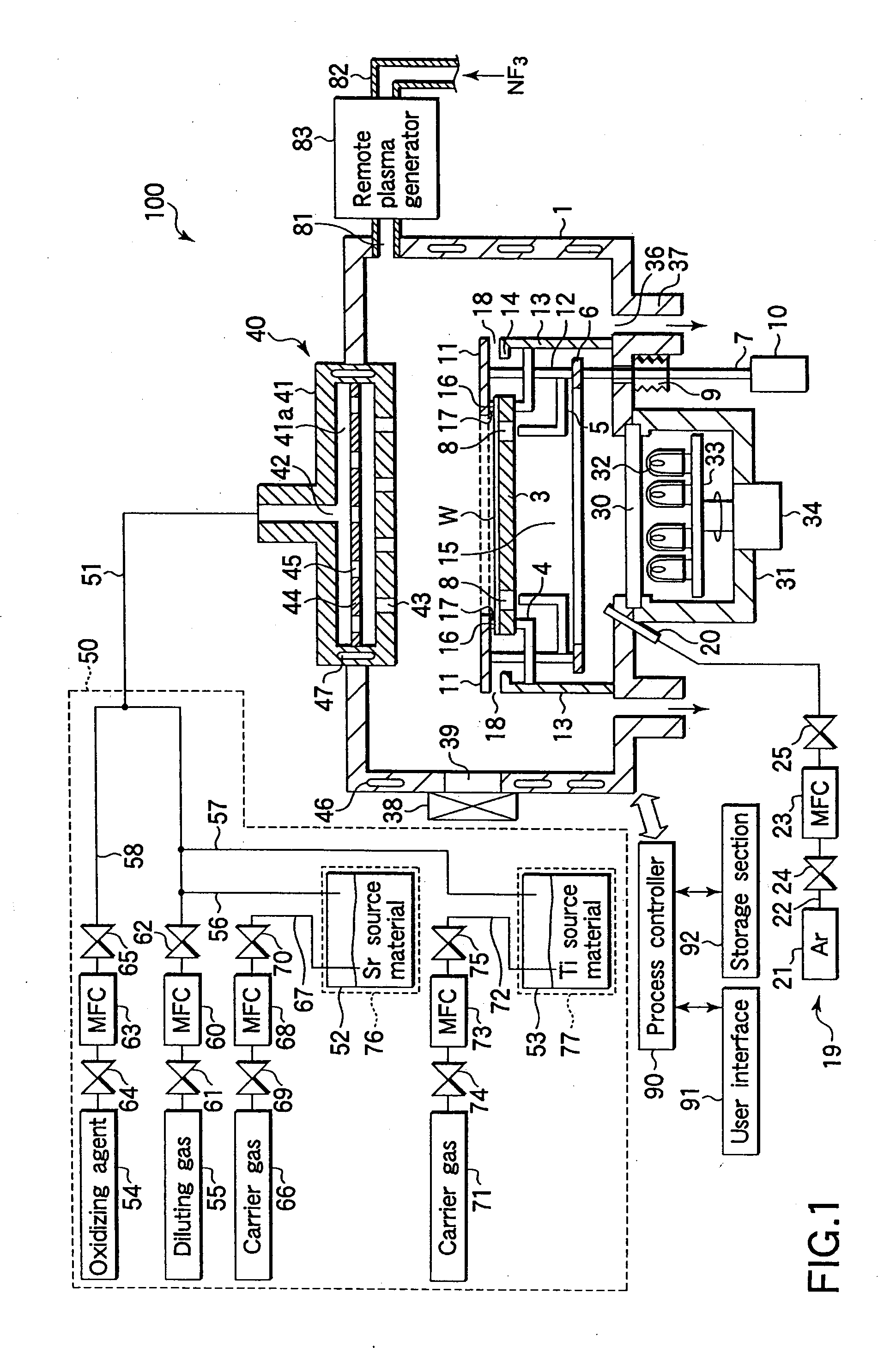 Method for forming srtio3 film