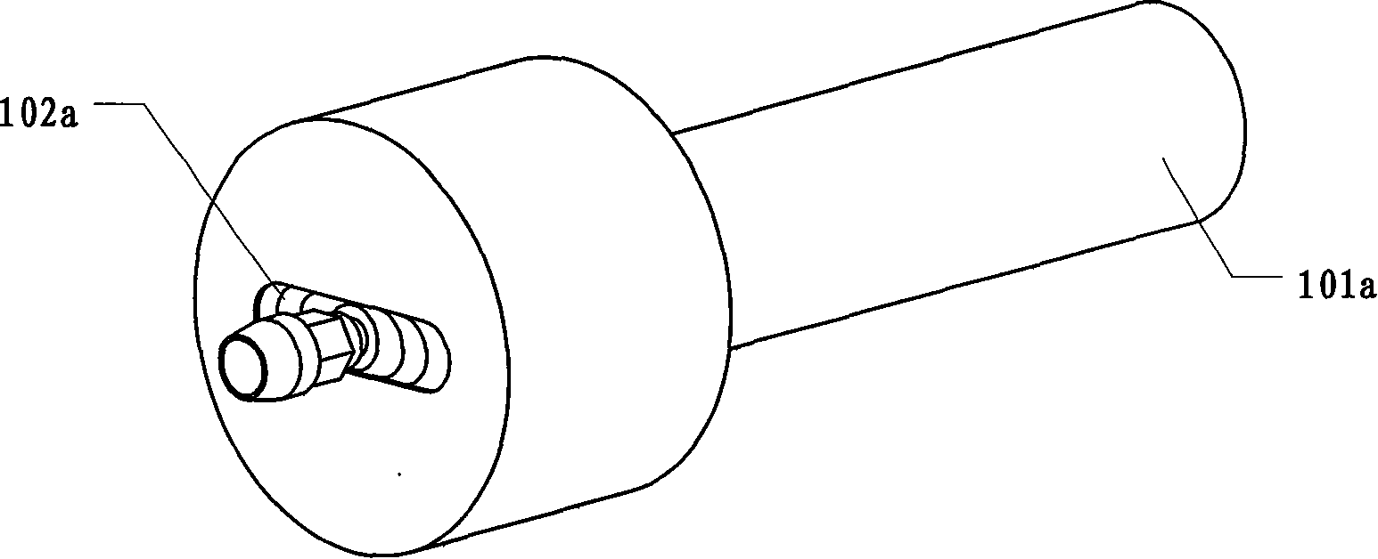 B-type ultrasound position feedback type mechanical fan probe apparatus