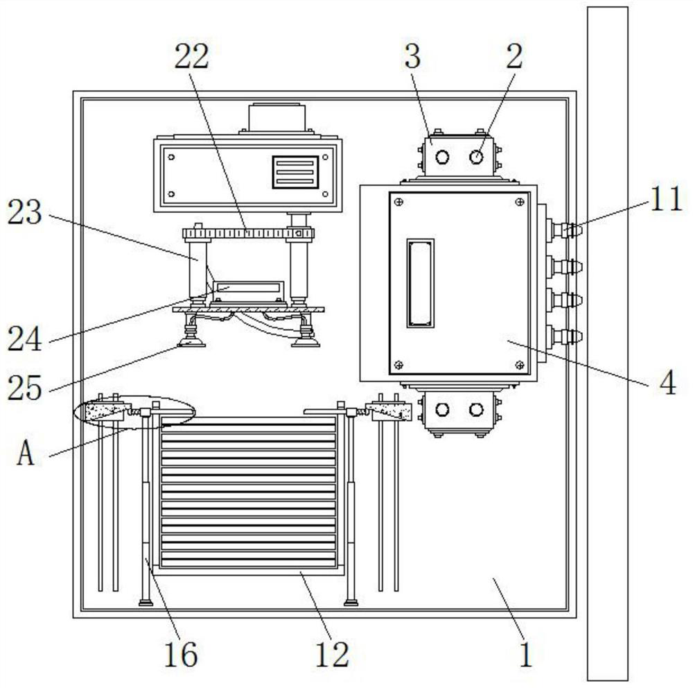 Automatic vertical fitting device for building wall bricks