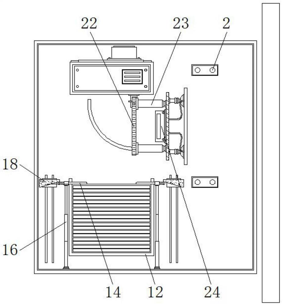 Automatic vertical fitting device for building wall bricks