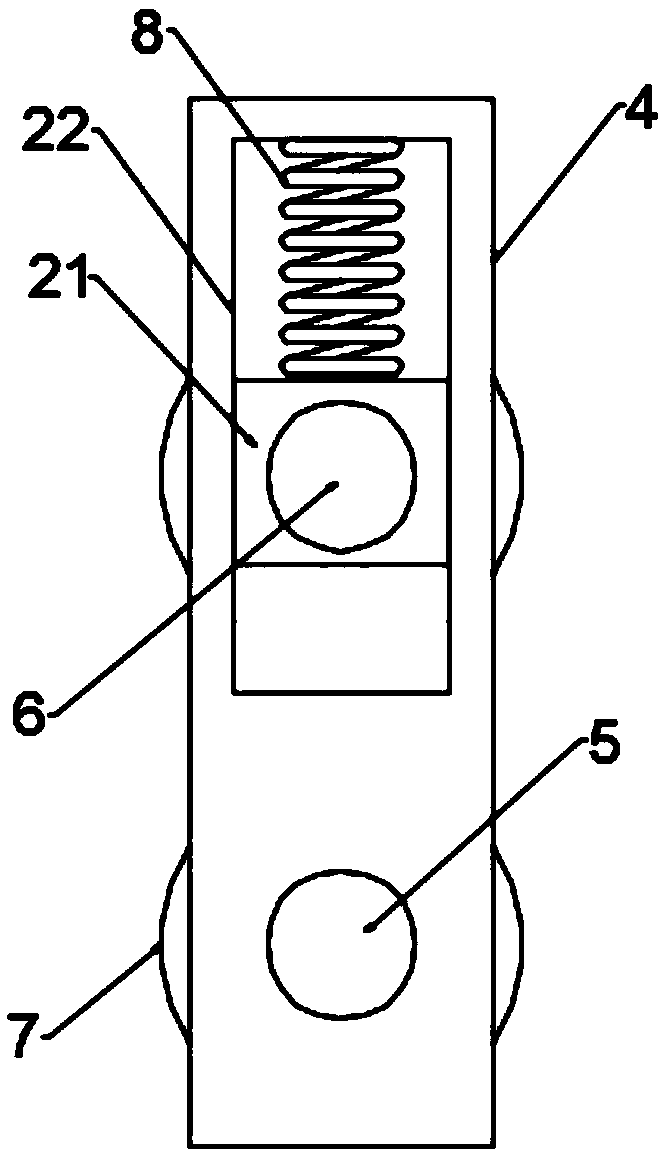 Simple agricultural water pipe laying and pulling device