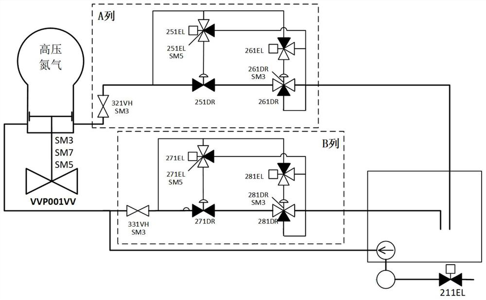 Nuclear power plant quick-closing electromagnetic valve control circuit and main steam system