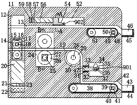 Processing equipment capable of automatically finishing leather