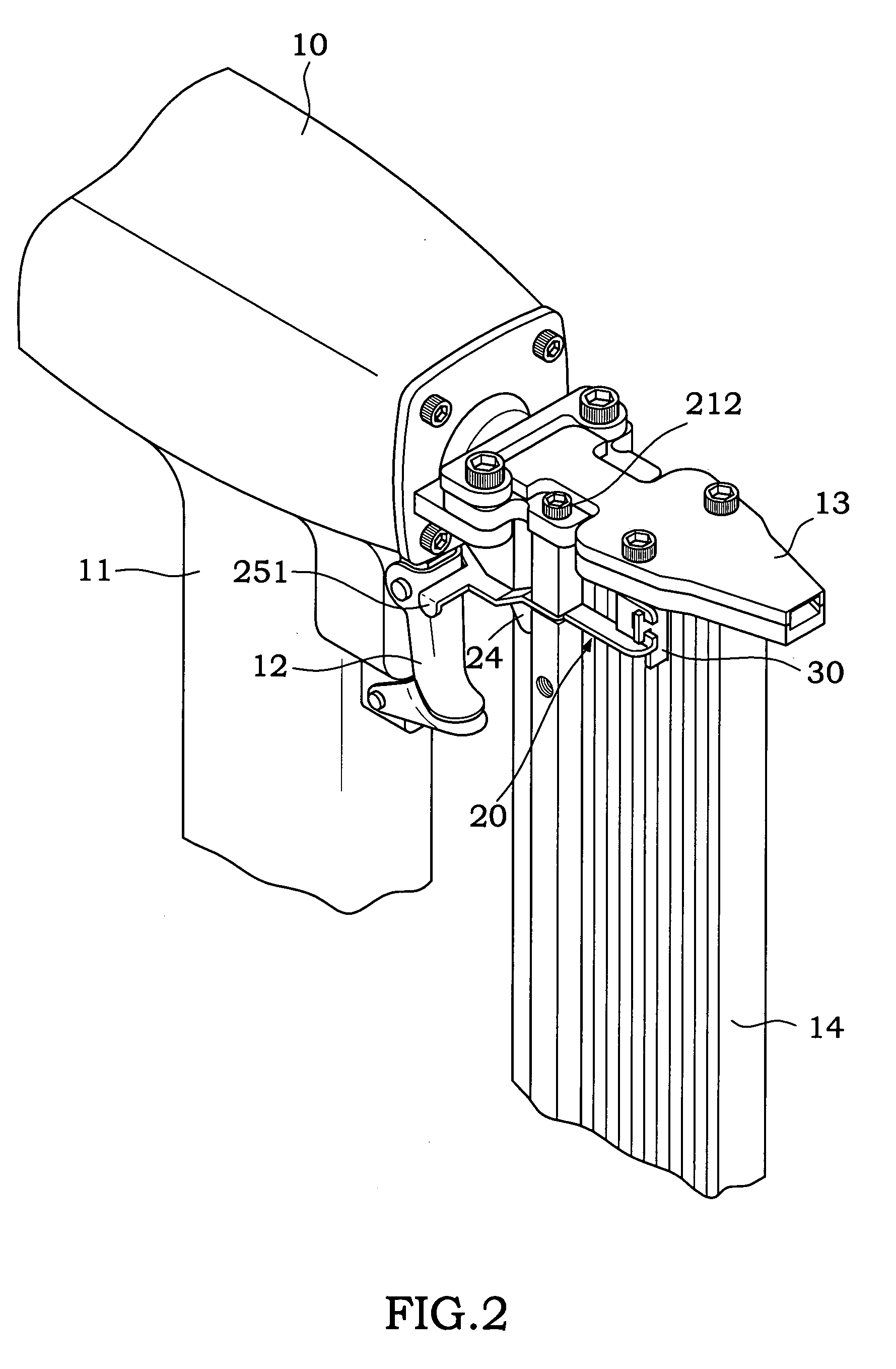 Safety catch mechanism of nail guns