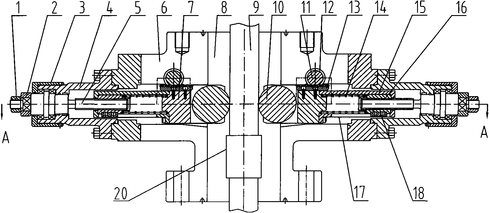 Detection device for oil pipe coupling