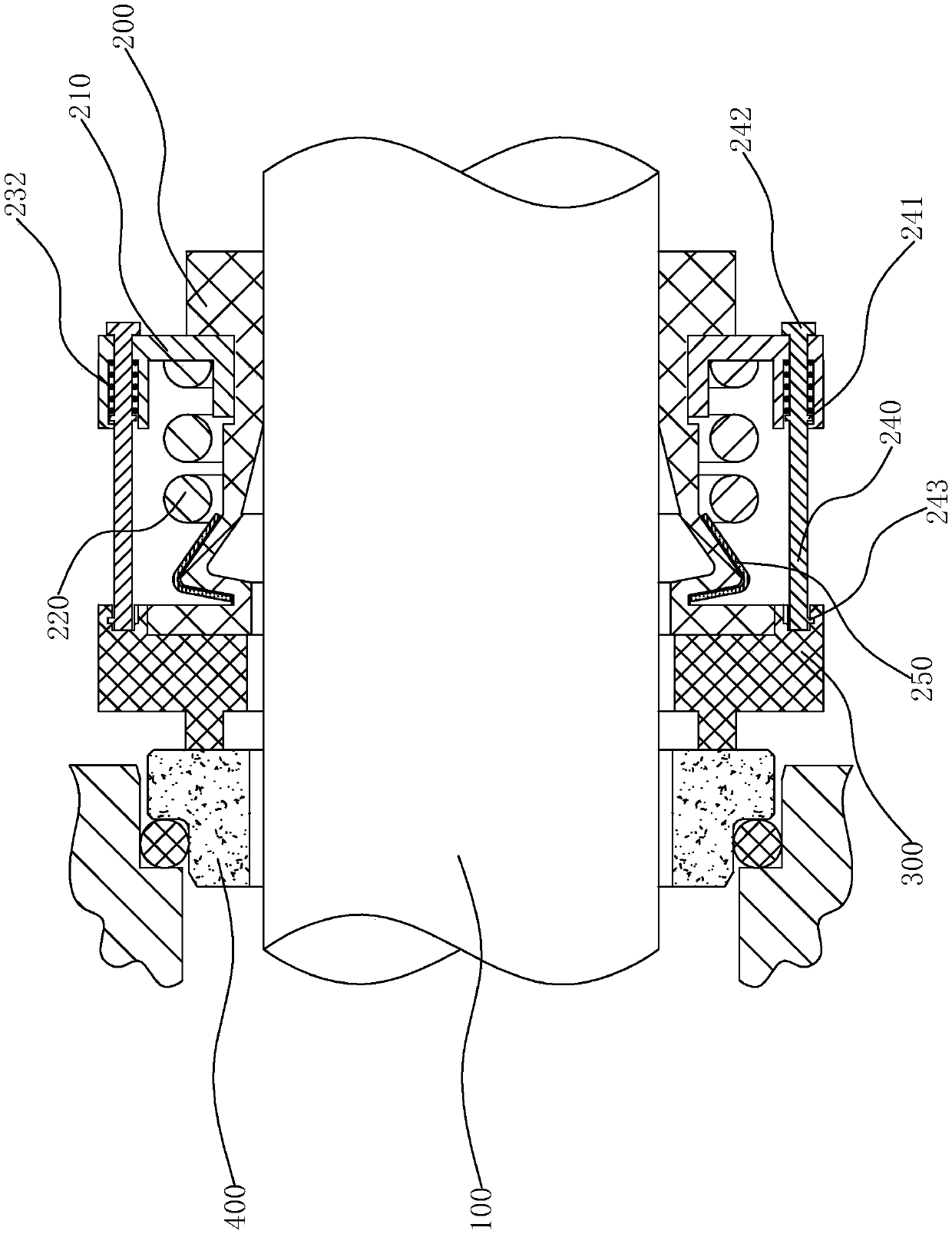 Mechanical sealing device