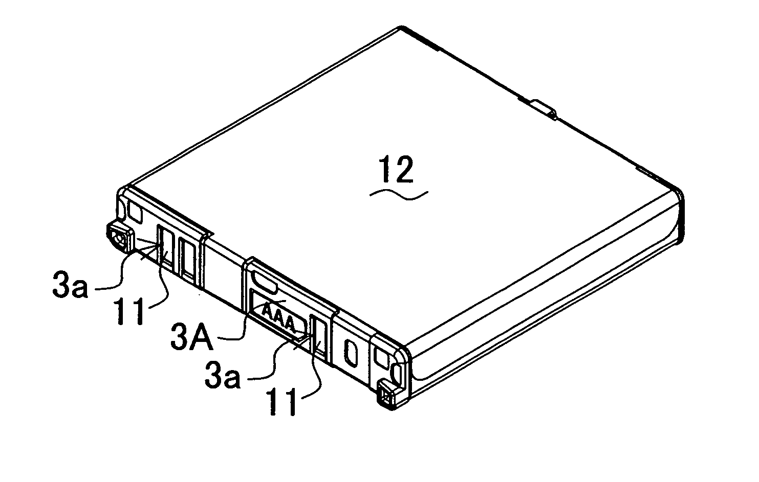 Battery pack rechargeable by magnetic induction effect