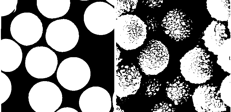 Raman strengthening active microsphere and preparation method and application thereof