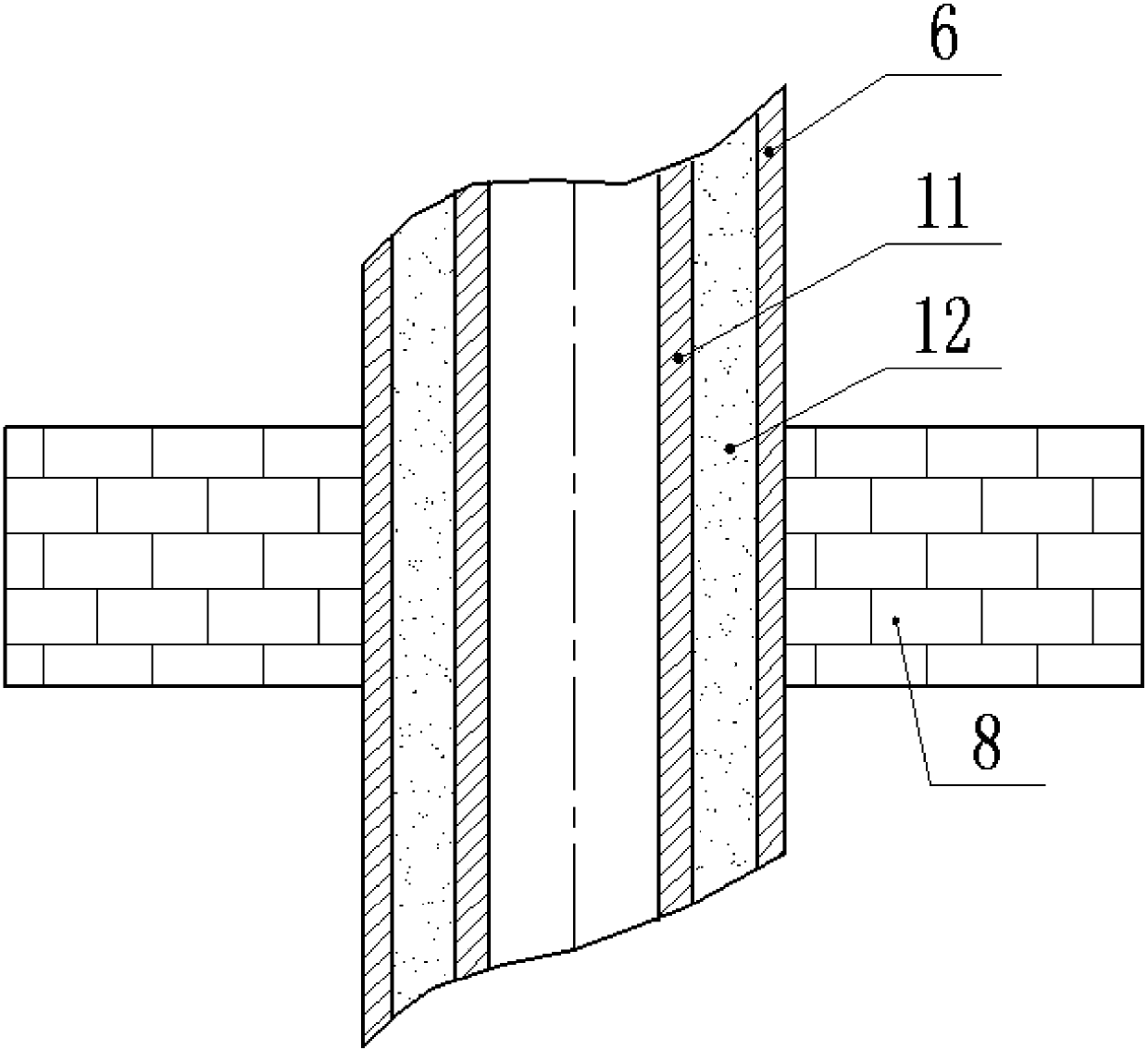 Construction method for preventing sleeve against damage and technology pile column