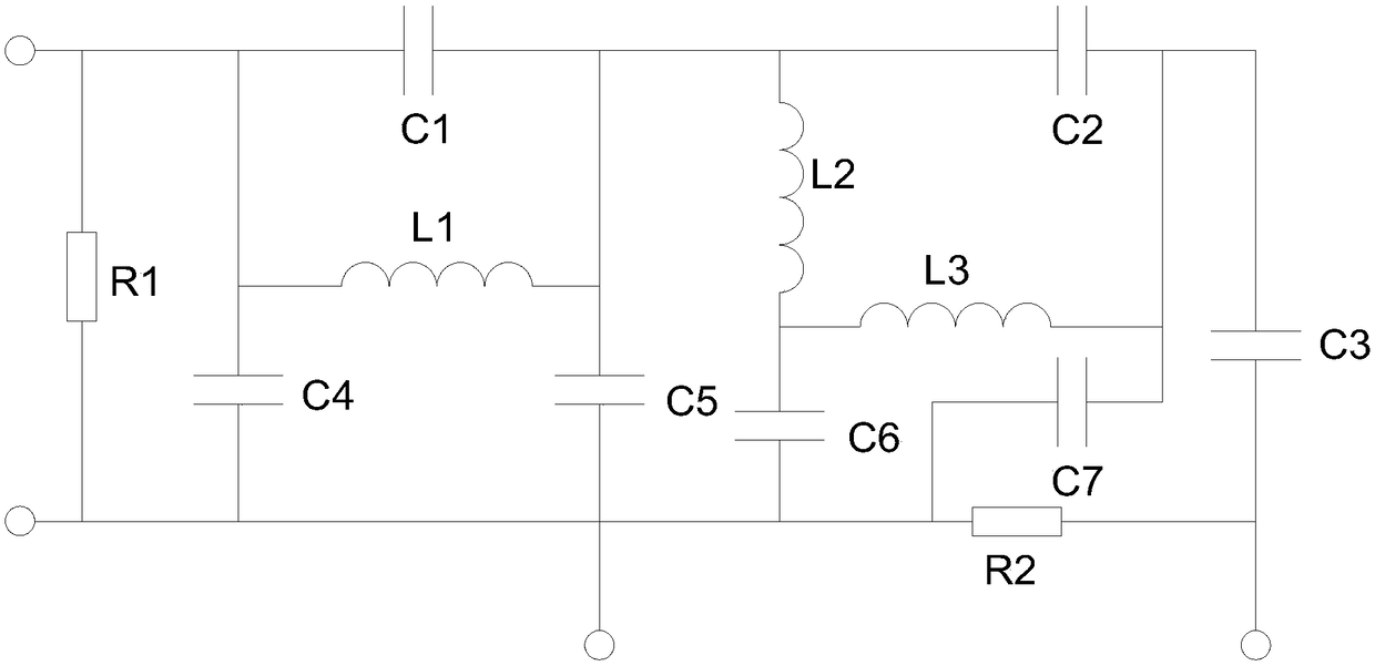 Passive low-pass filter