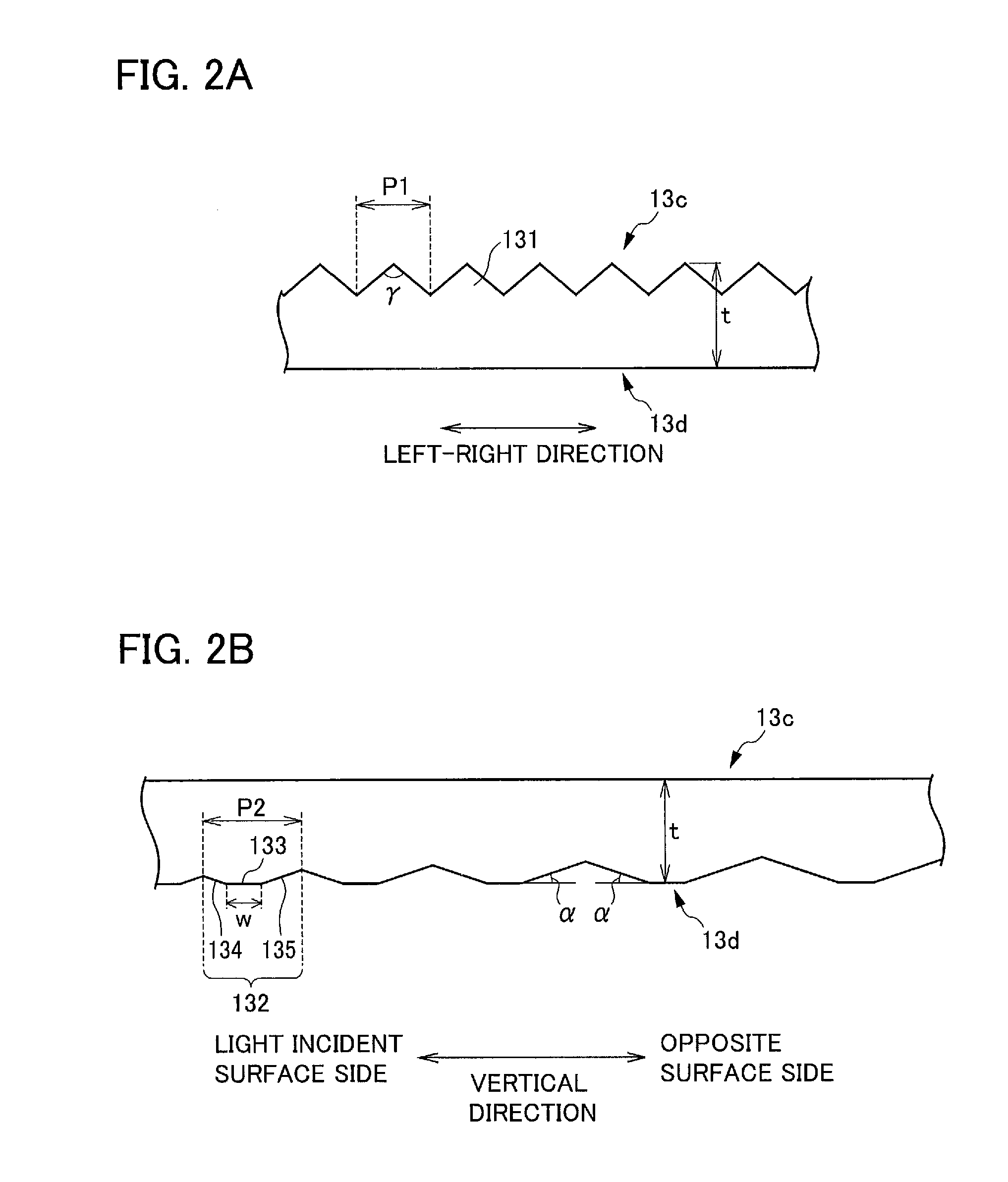 Light guide plate, surface light source device and transmissive display apparatus