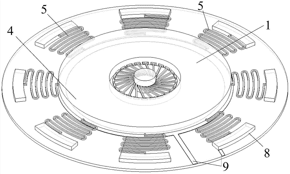 Multi-direction vibration threshold value sensor for achieving contact time delay through nano-micro flexible arrays