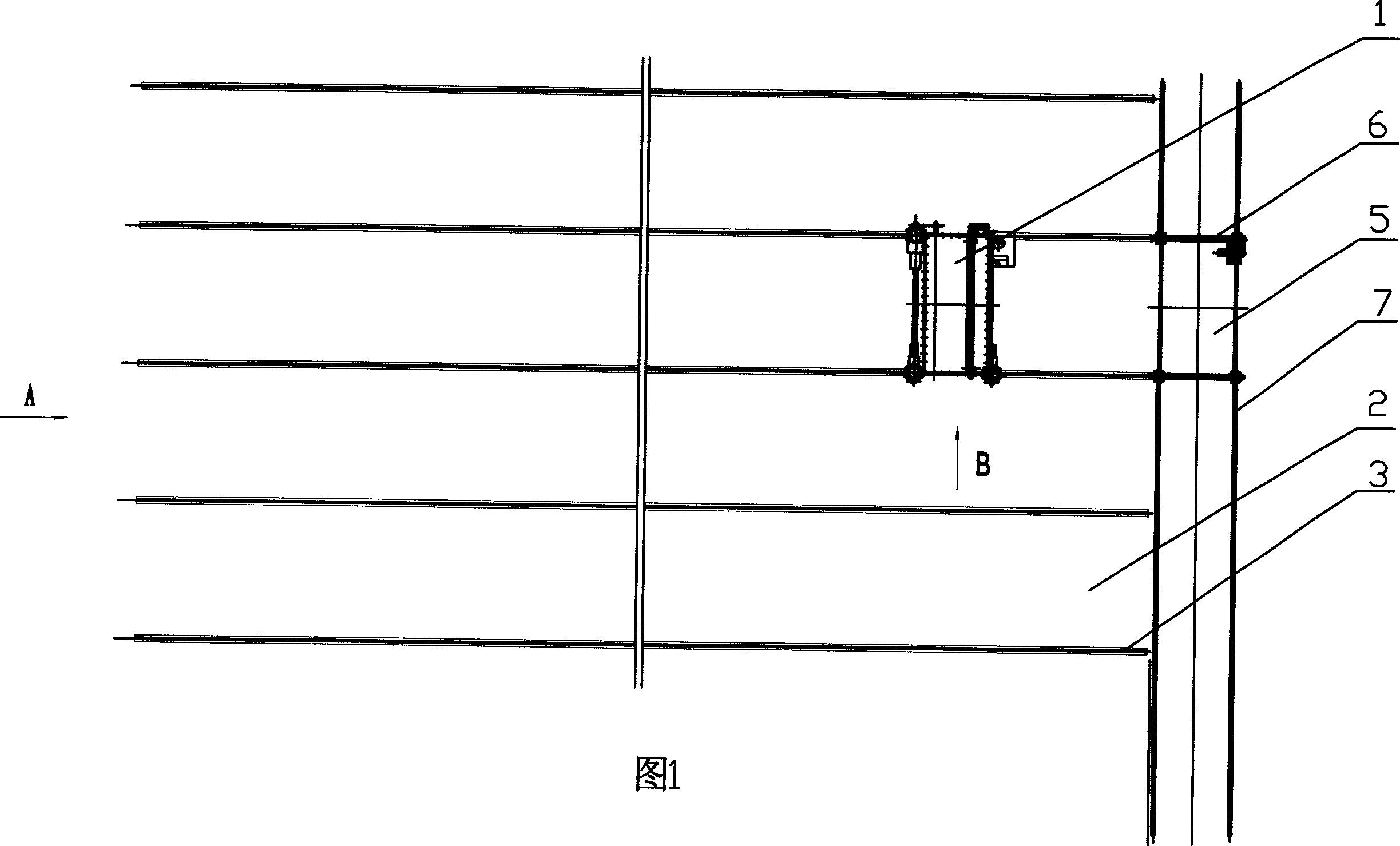 Multi-tank type rotating digging turnover mixing apparatus