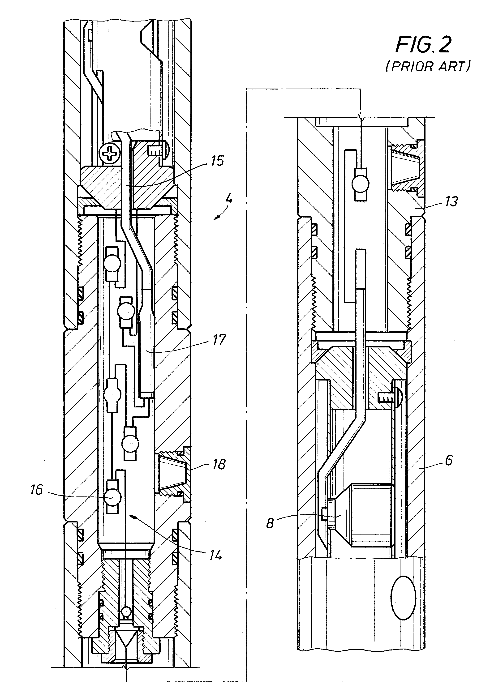 Electric and Ballistic Connection Through A Field Joint