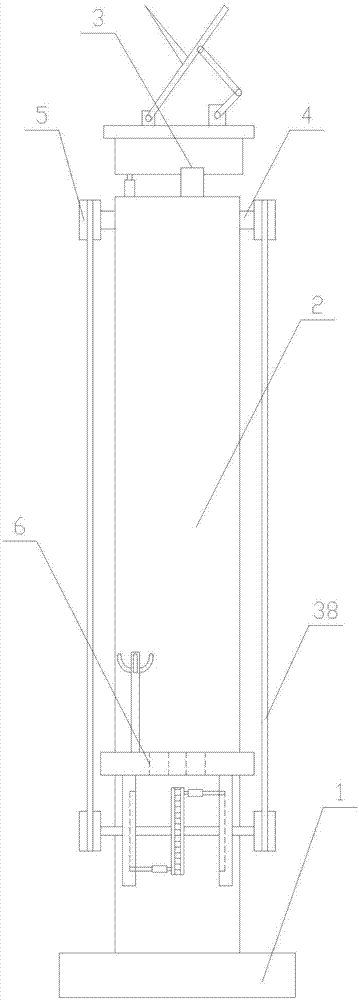 Easy-to-maintain and antenna angle-adjustable intelligent communication rod