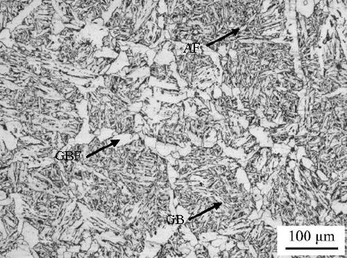 A non-quenched and tempered high-strength steel plate resistant to large heat input welding and its manufacturing method