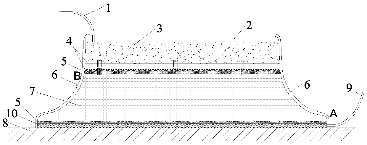 A kind of gas-liquid separation membrane, gas-liquid separation membrane supporting material composite and application