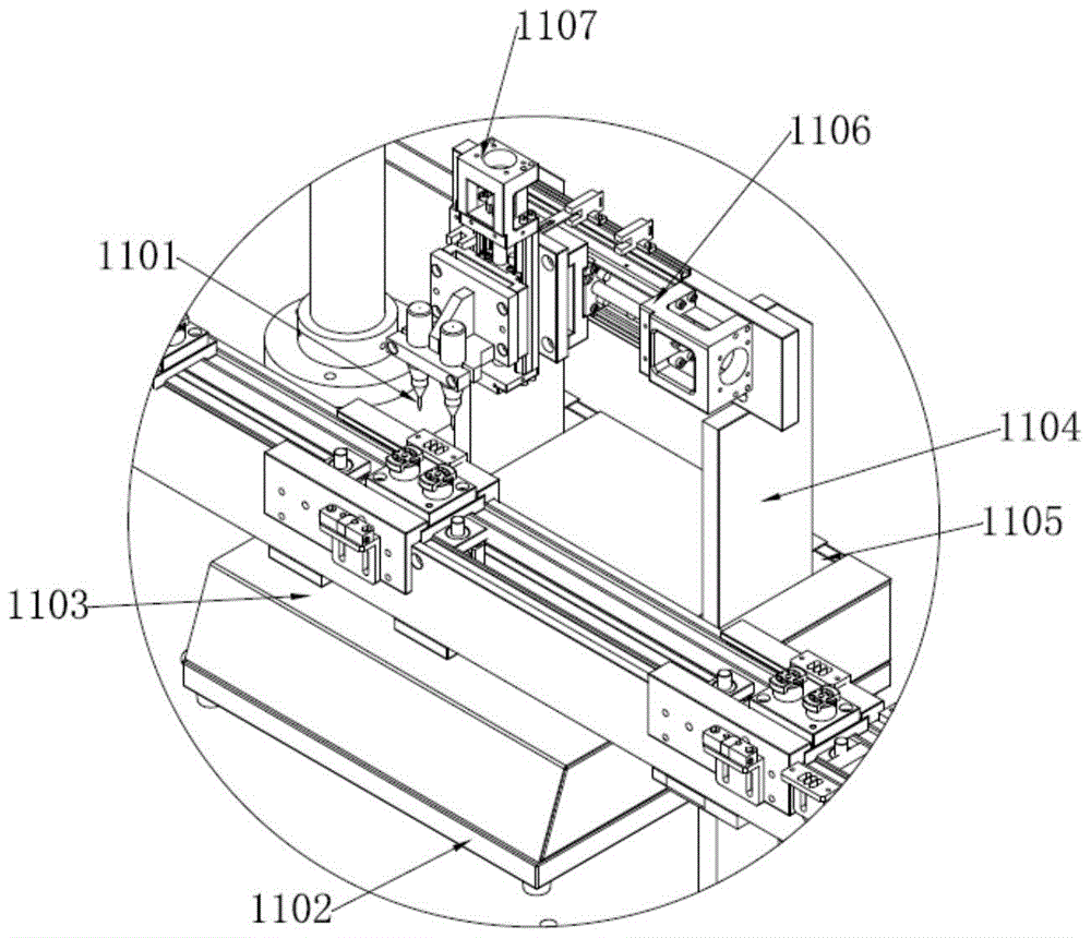 A kind of loudspeaker sound film component assembly equipment