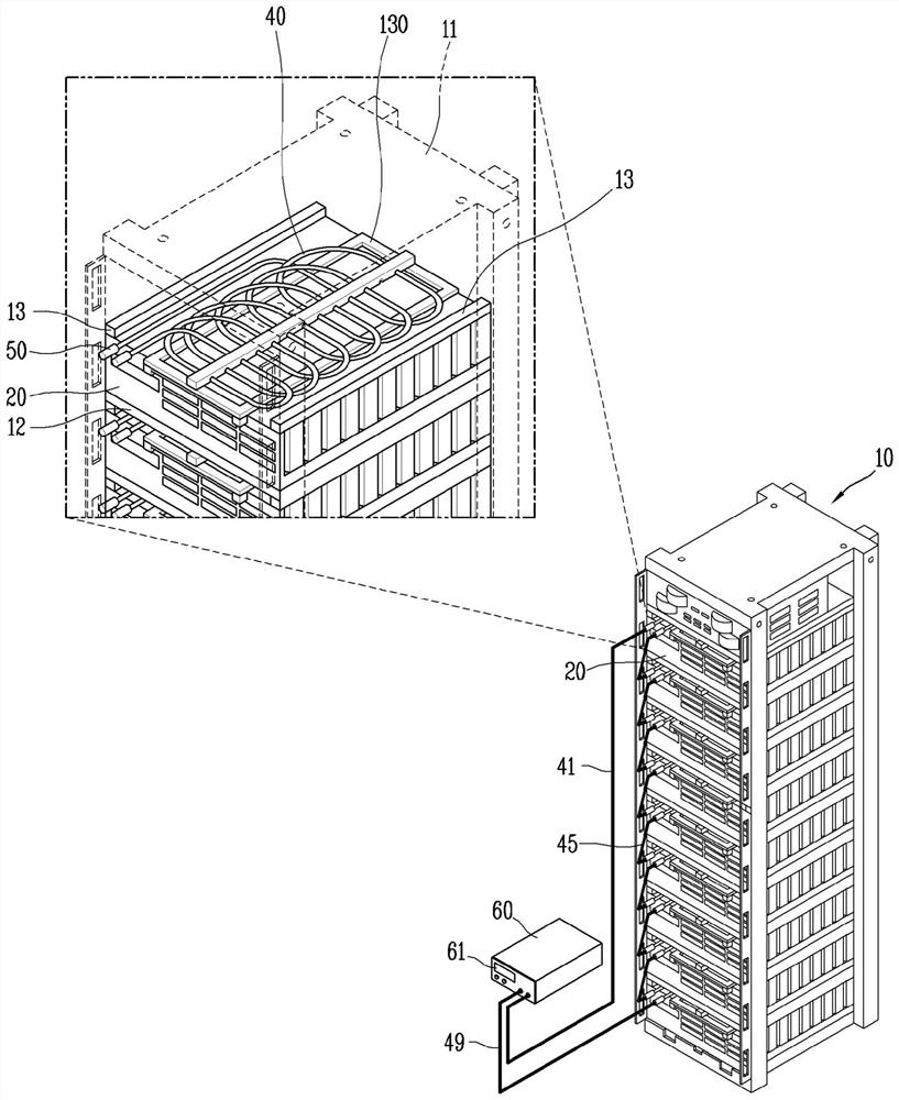 Optical fiber cable temperature measuring device