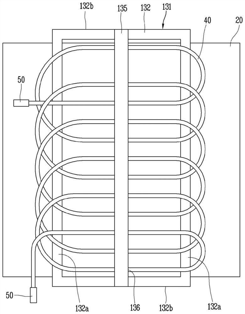 Optical fiber cable temperature measuring device