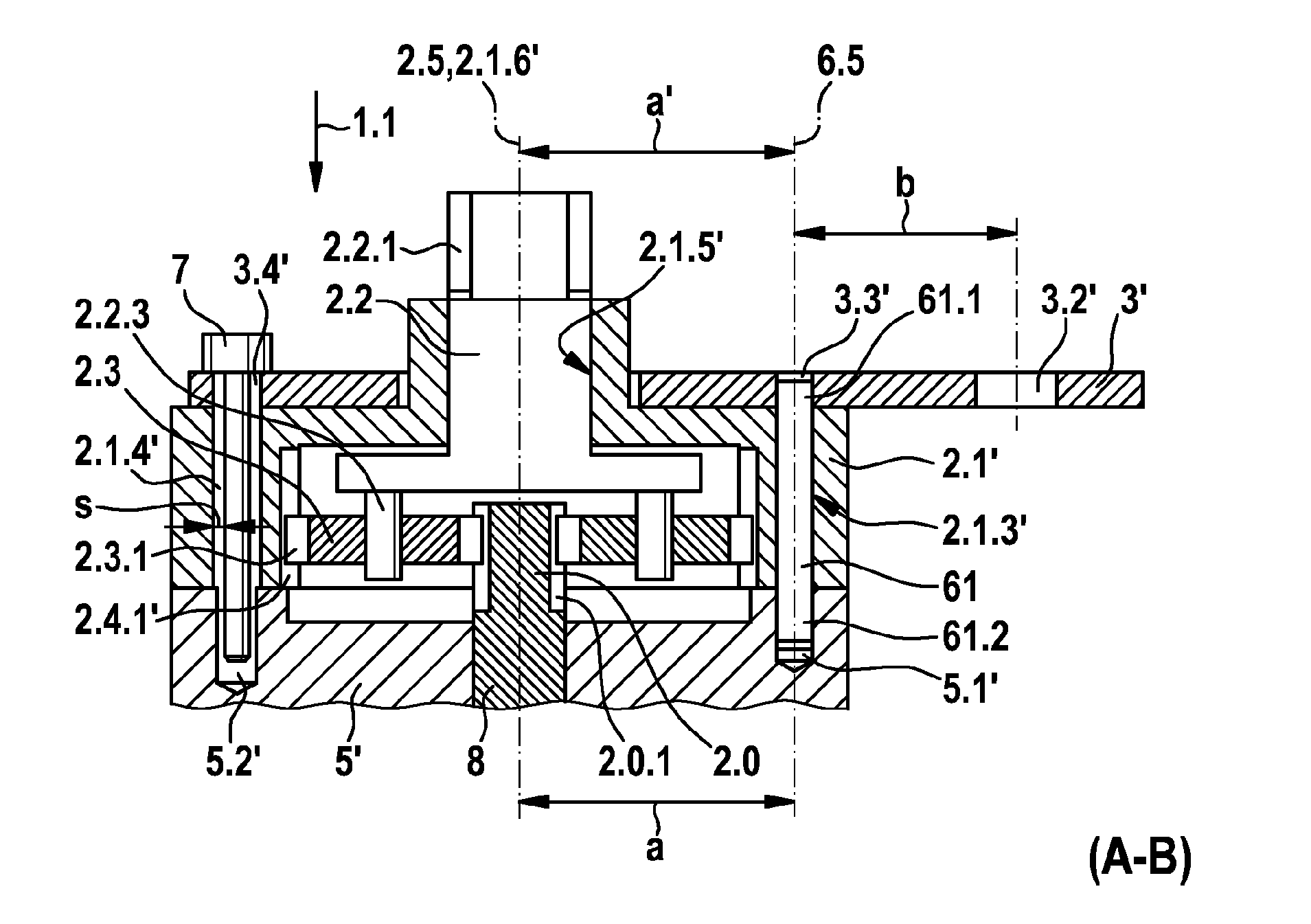 Adjustment drive for a vehicle, in particular tailgate drive