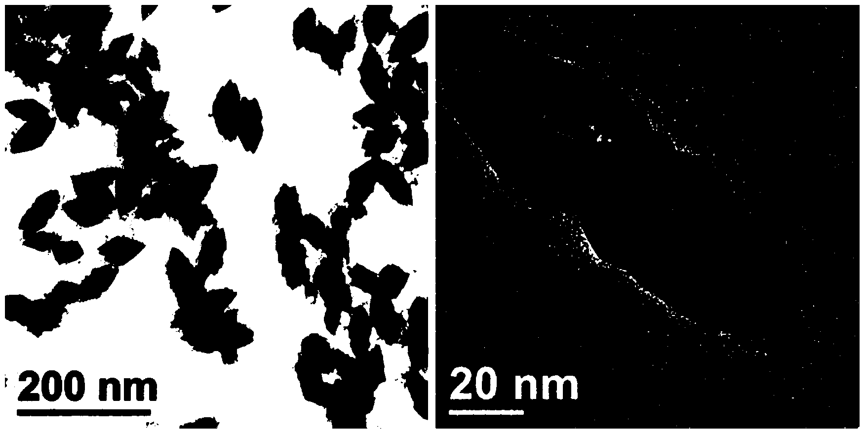 Visible light response cobalt-doped anatase TiO2 mesocrystal, and preparation method and photocatalytic application thereof