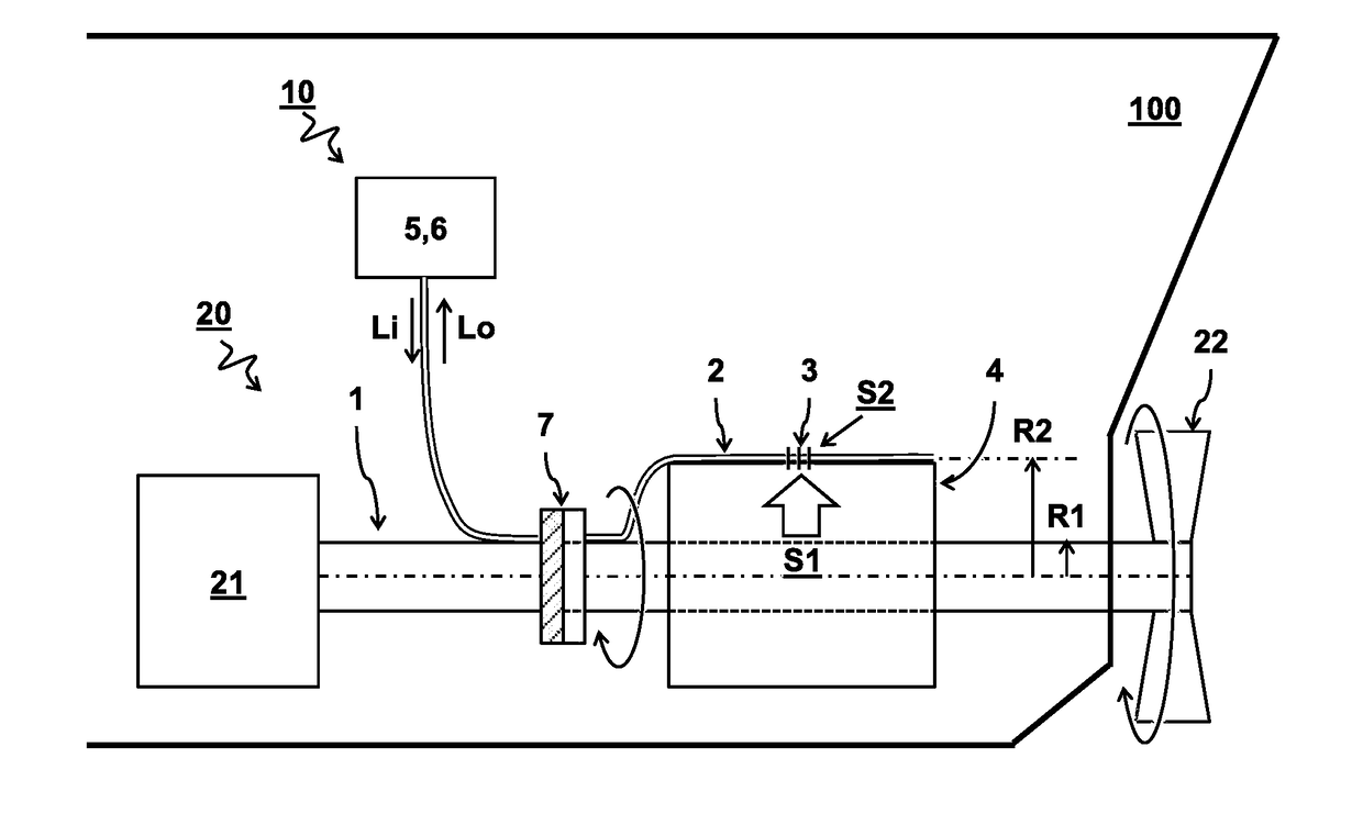 Sensor system and method for monitoring a powertrain