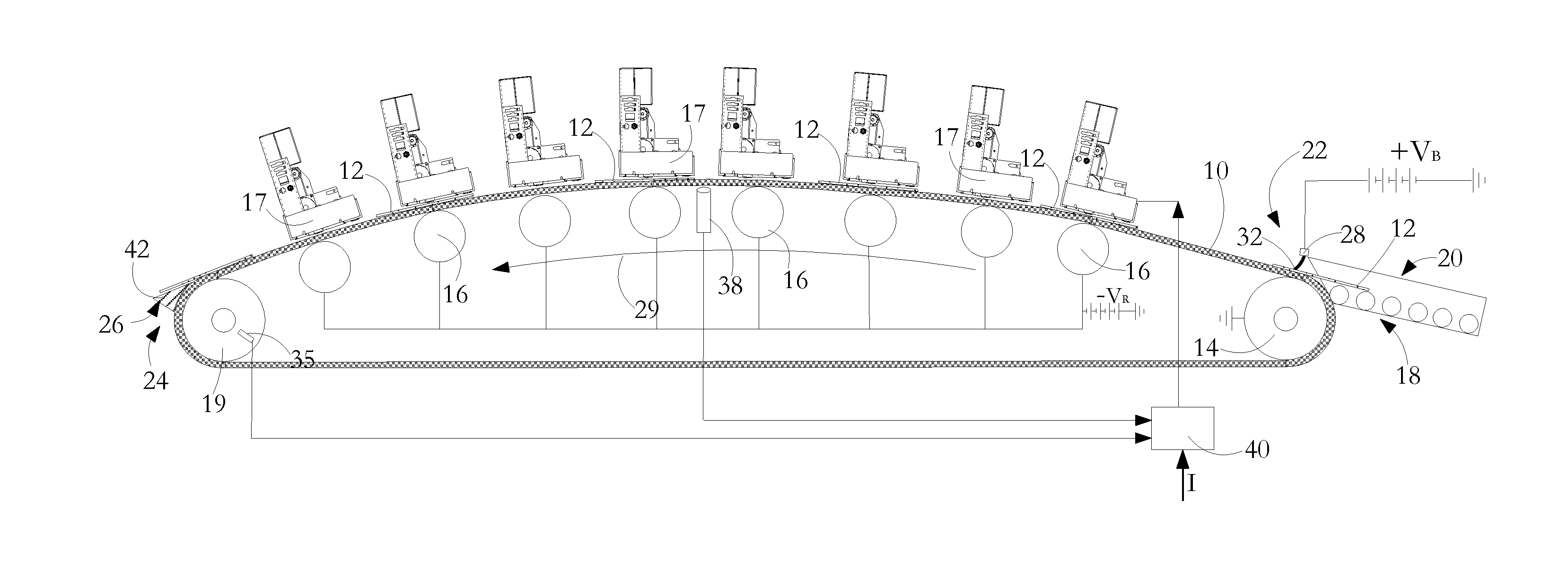 Multiple print head printing apparatus and method of operation