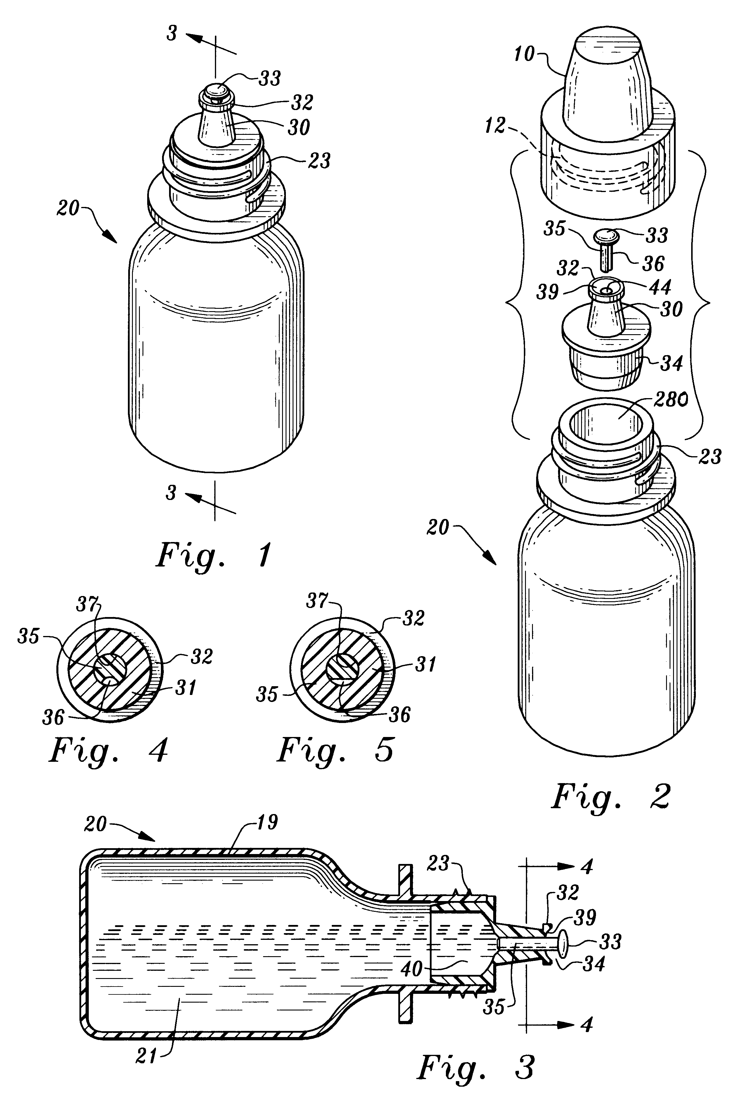 Precise instilation eye dropper tip