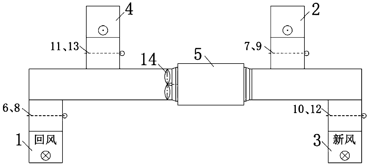 Waste heat utilization system of well air