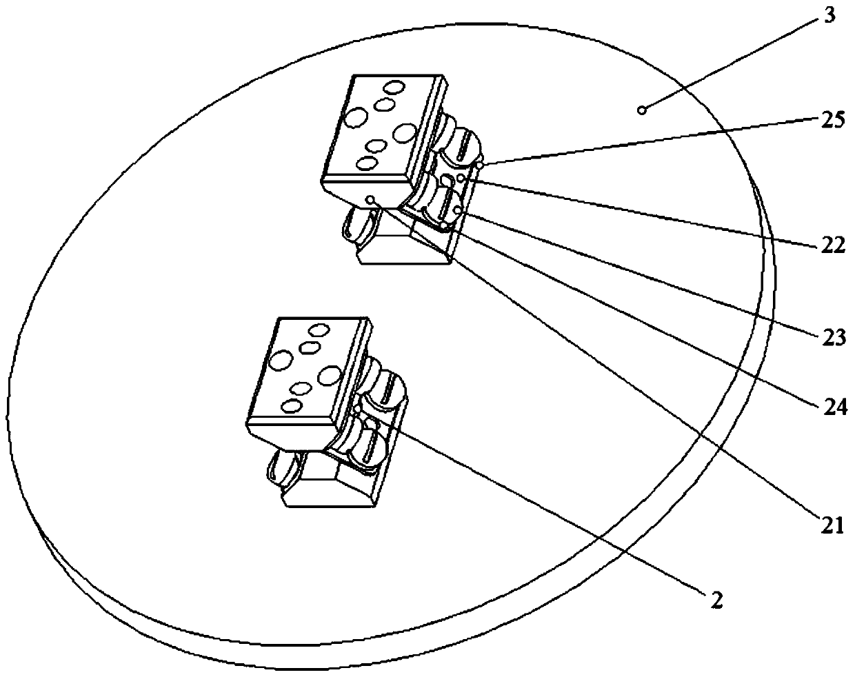 One-dimensional quick reflector, two-dimensional quick reflector and flexible supporting structures thereof