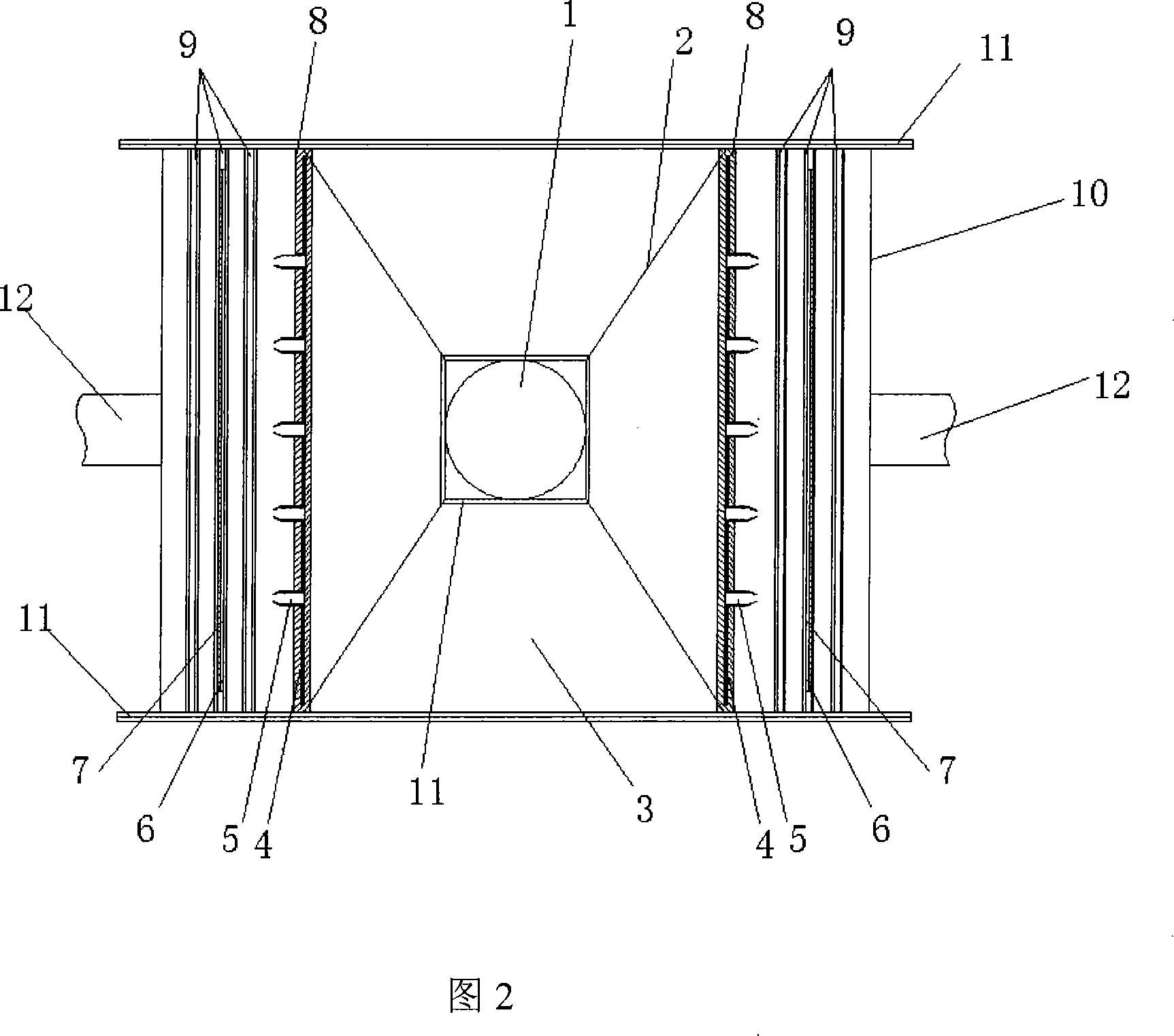 Low temperature plasma device for treating volatile organic