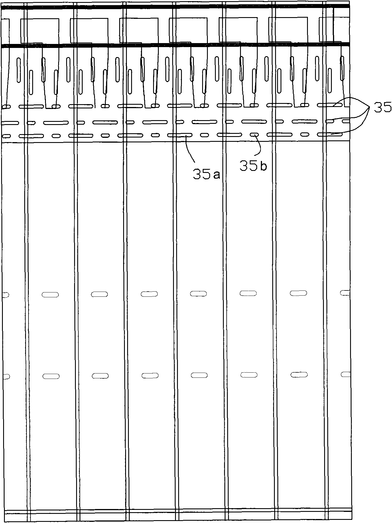 Air package device with transverse air valve and use method thereof