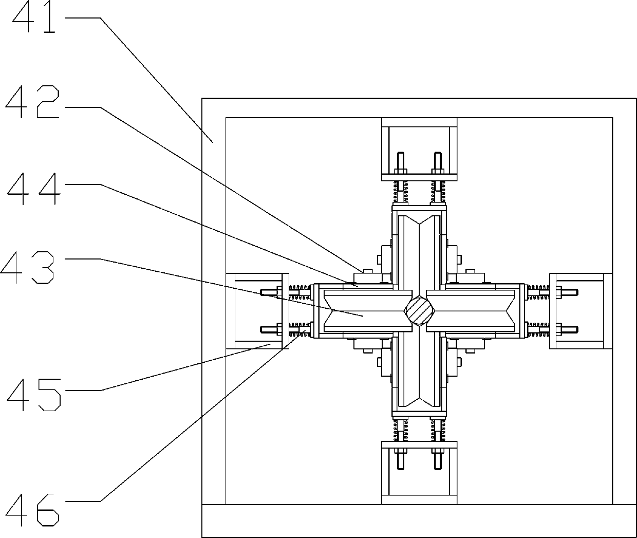 Lightning arrester core winding device and winding method