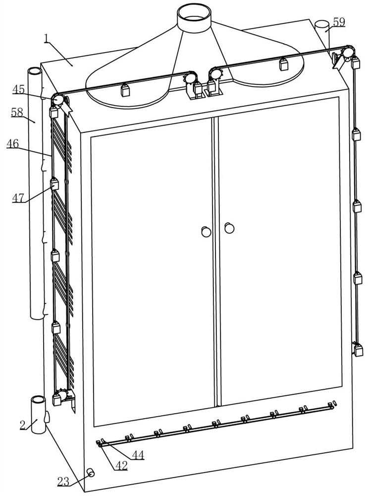 Ventilation cooling equipment and method for avionics equipment