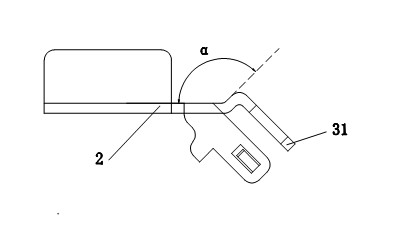 Coil panel terminal